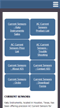 Mobile Screenshot of kiscurrentsensors.com
